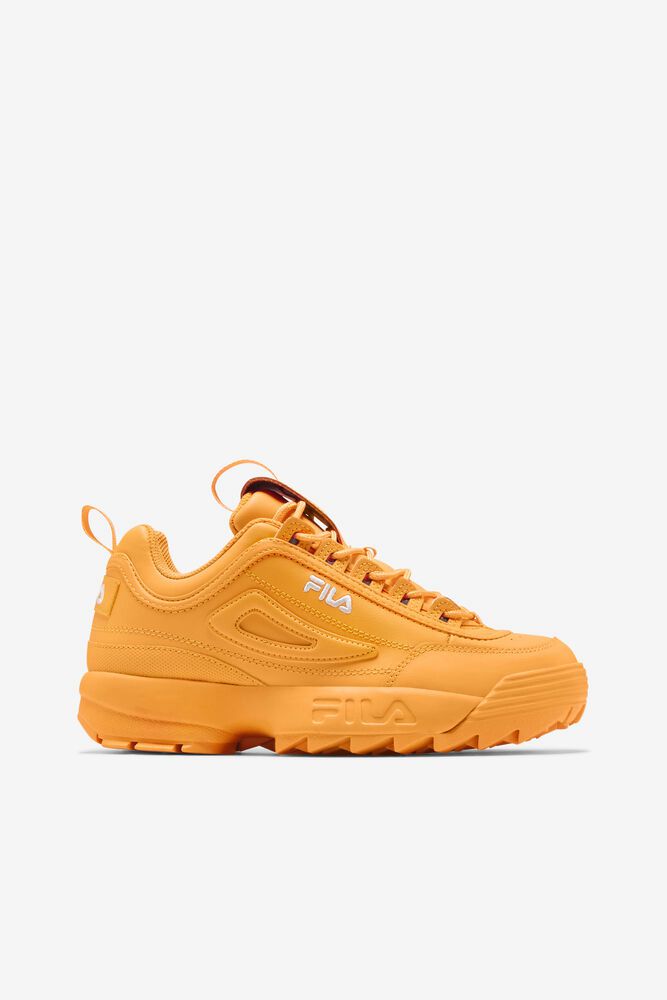 Fila Disruptor 2 Premium Orange Sneakers Womens - NZ 94316-UHOC